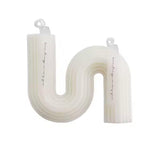 Geometric Curve Scented Candles – Sculptural Aromatherapy Candle - Yours Amora