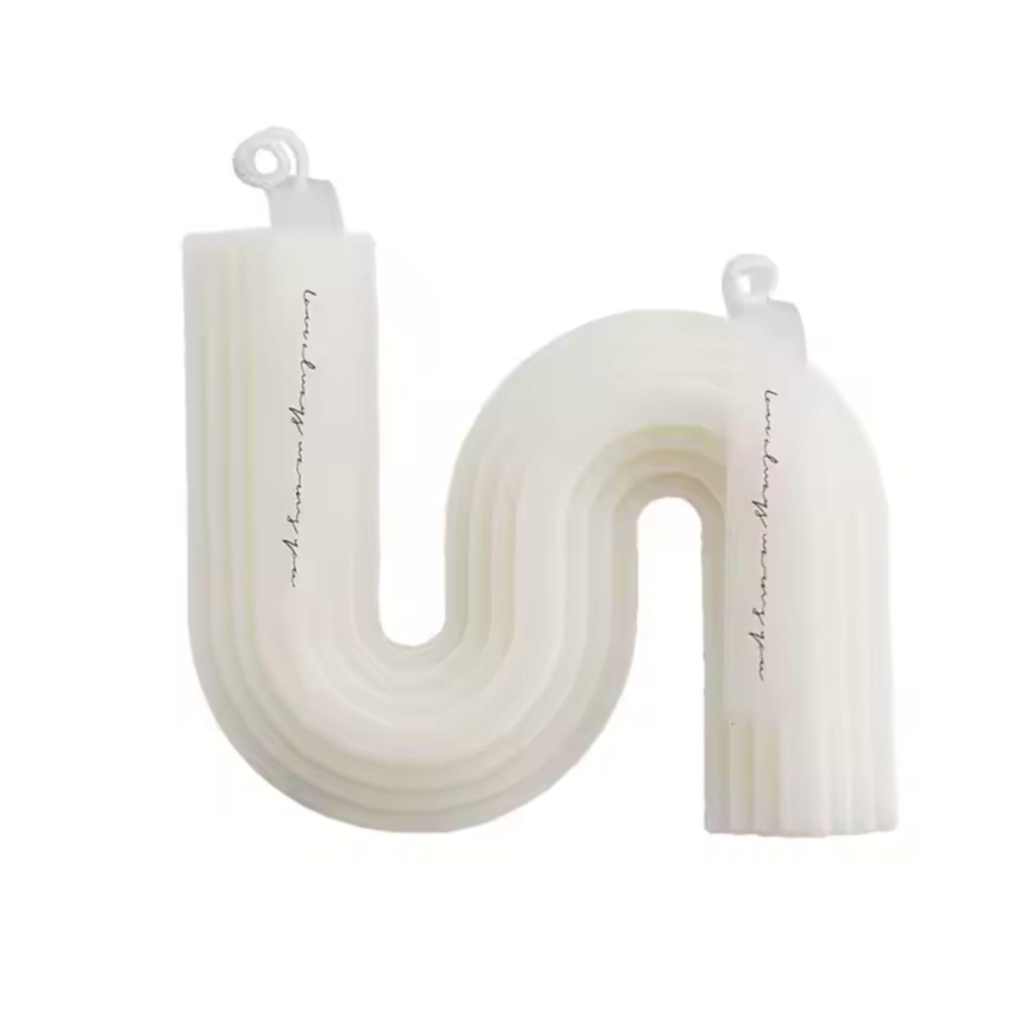 Geometric Curve Scented Candles – Sculptural Aromatherapy Candle - Yours Amora