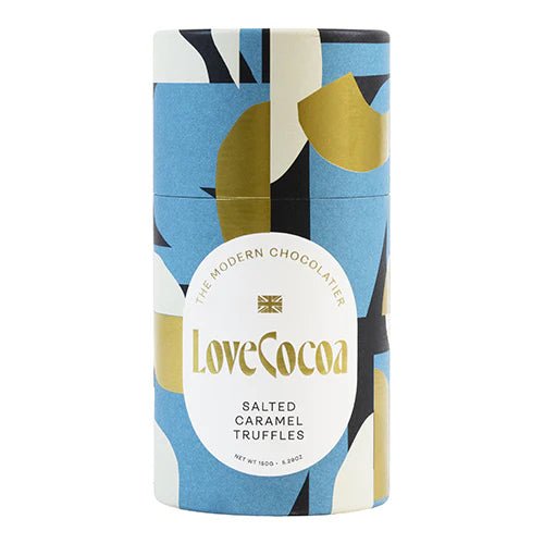 Love Cocoa Salted Caramel Truffles 150g | Luxury Chocolate Gift Tube - Yours Amora
