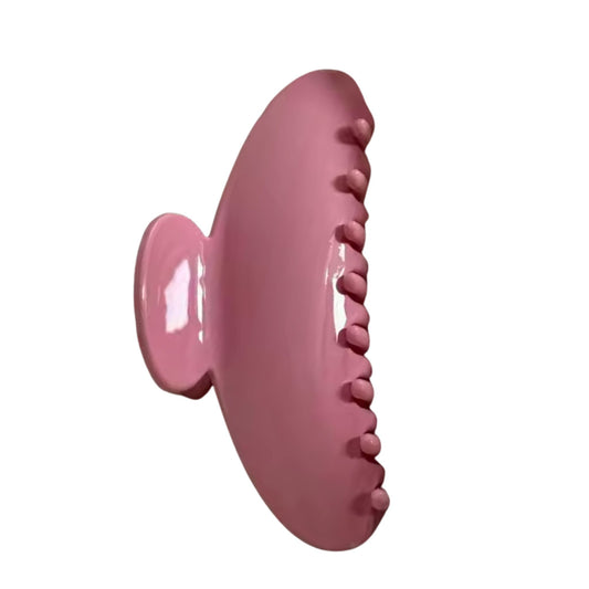 Elegant Matte Acrylic Hair Claw Clip – 10.5cm Large Grip for Women - Yours Amora