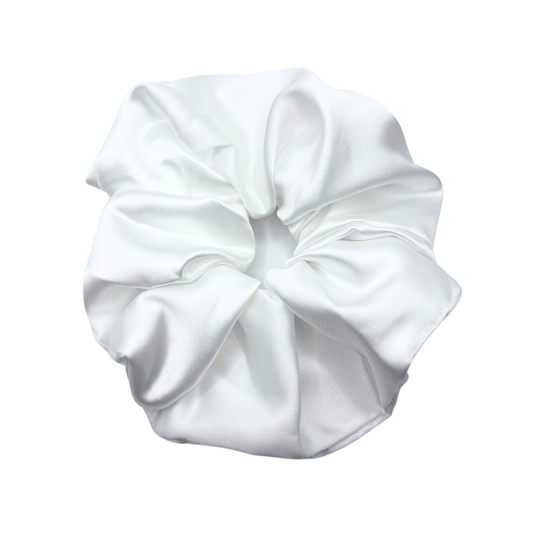 Luxury Satin Scrunchie – Oversized Silky Hair Tie for Women - Yours Amora