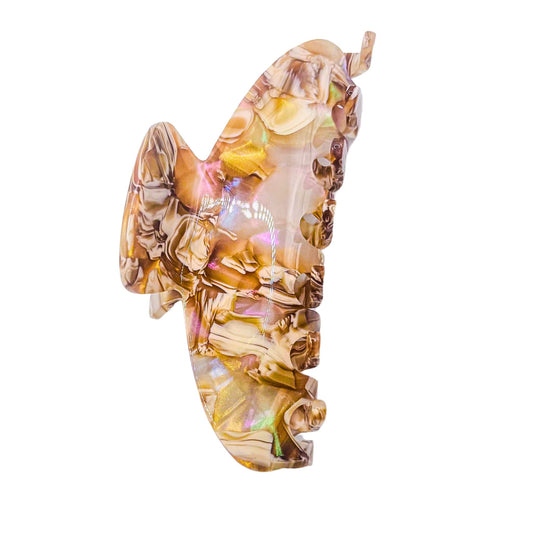 Luxury Cellulose Acetate Hair Claw Clip | Elegant 10.5cm Bow Clip for Women & Girls - Yours Amora